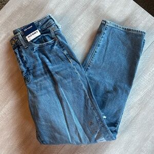 Old Navy Women's OG Loose Jeans in Blue